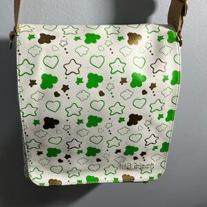 Kidrobot Dunny Cloud Pattern Lined Bag RARE 10”L x 12H x 3”D